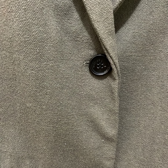 Wilfred khaki loose fitting blazer (sz 10) - Picture 3 of 9